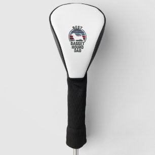 Beste Dog Father Dad - Basset Hound Golfheadcover