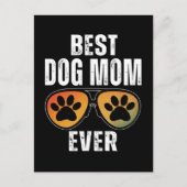 BESTE DOG MOM OOIT BRIEFKAART (Voorkant)