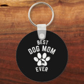 BESTE DOG MOM OOIT SLEUTELHANGER (Voorkant)