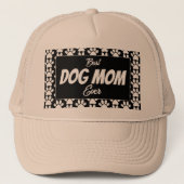 BESTE DOG MOM OOIT TRUCKER PET (Voorkant)