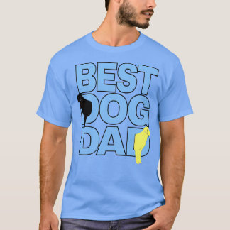 Beste Dog Pap Hondenliefhebber T-shirt
