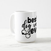 Beste Dog Uncle Ever Style Cool Bday Gift voor Hon Koffiemok (Voorkant links)