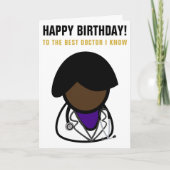Beste dokter die ik ken, verjaardag kaart (Voorkant)