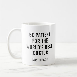 Beste Dokter Gepersonaliseerde Professionele Naam Koffiemok