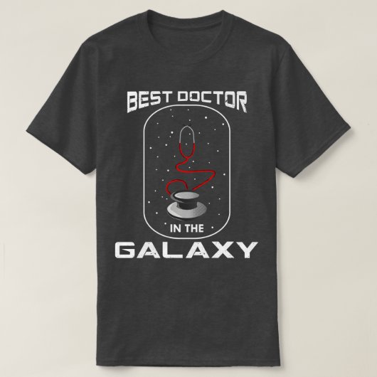 Beste dokter in de Melkweg T-shirt (Design voorkant)