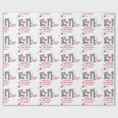 Beste dokter is verpleegster cadeaupapier (Vlak)