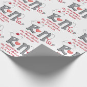 Beste dokter is verpleegster cadeaupapier (Hoek)