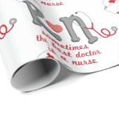 Beste dokter is verpleegster cadeaupapier (Rol Hoek)