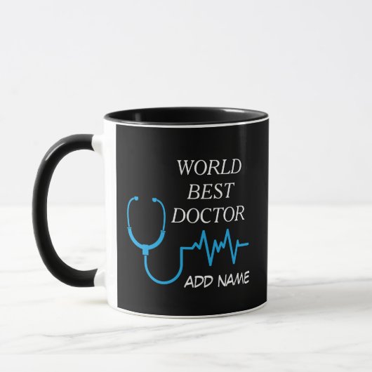 Beste Dokter Ooit Allerbeste Moeder Dokter Cadeau Mok (Links)