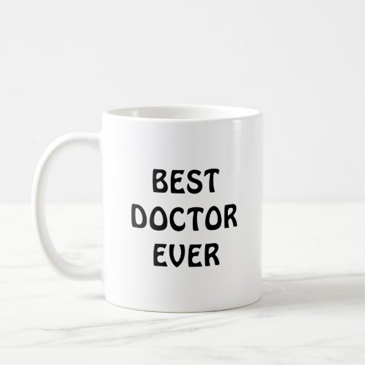 Beste dokter ooit koffiemok (Links)