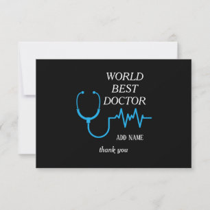 Beste Dokter Ooit Persoonlijke Cadeaus  Bedankkaart