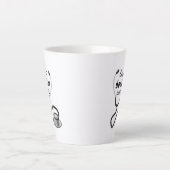 Beste Dokter Ooit Waardering Dank Dokter Latte Mok (Voorkant)