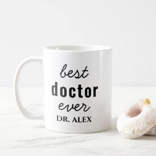 Beste Dokter Ooit Waardering Dank Persoonlijk Koffiemok