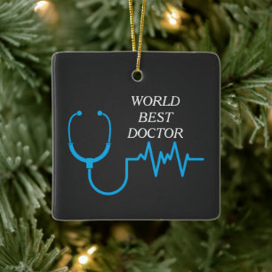 Beste Dokter Ooit Waardering Grootste Dokter Ter W Keramisch Ornament