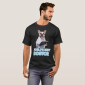 Beste Dokter ter Wereld Boston Terrier Hond T-shirt (Voorkant volledig)