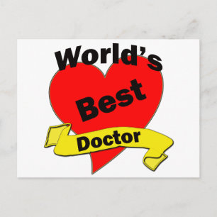 Beste dokter ter wereld briefkaart