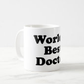 Beste dokter ter wereld koffiemok (Voorkant links)