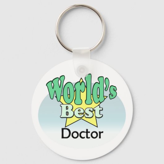 Beste dokter ter wereld sleutelhanger (Voorkant)