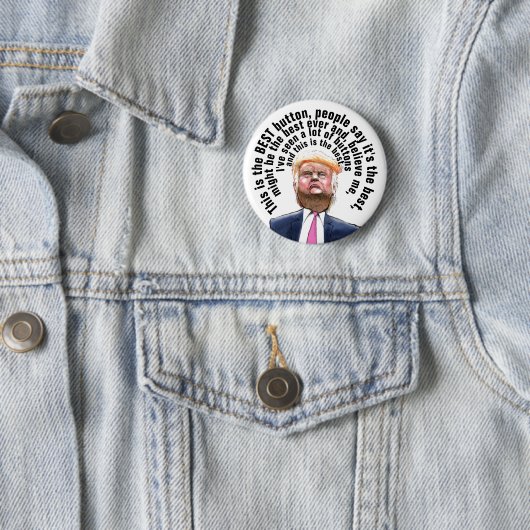 Beste Donald Trump-Button Ronde Button 5,7 Cm (In situ)