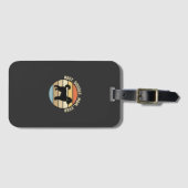 Beste Doodle Moeder Ooit Retro Hond Bagagelabel (Voorkant (horizontaal))