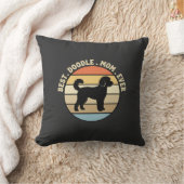 Beste Doodle Moeder Ooit Retro Hond Kussen (Deken)