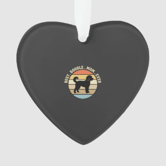 Beste Doodle Moeder Ooit Retro Hond Ornament