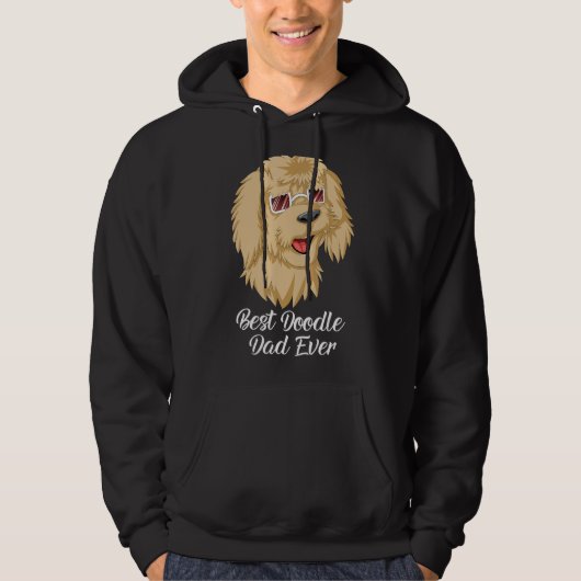 Beste doodle pa Ever Goldendole voor vaders Hoodie (Voorkant)