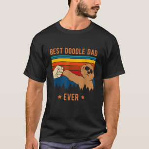 Beste Doodle Papa Ooit Grappige Hond Goldendoodle T-shirt