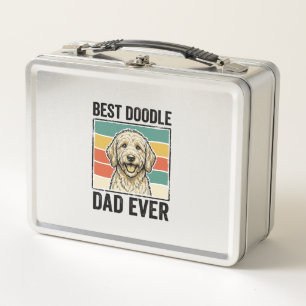 Beste Doodle Papa Ooit Vintage Hond Shirt Ontwerp_
