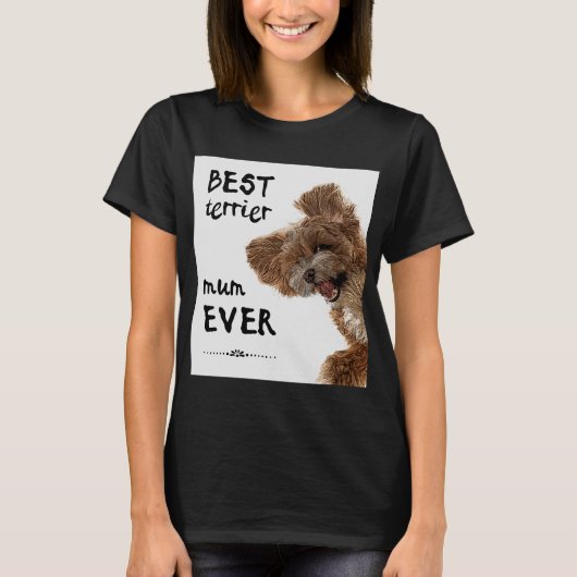 Beste doodsbange mum ooit t-shirt (Voorkant)