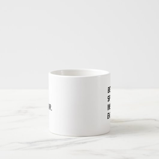 Beste draaiende instructeur ooit espresso kop (Voorkant)