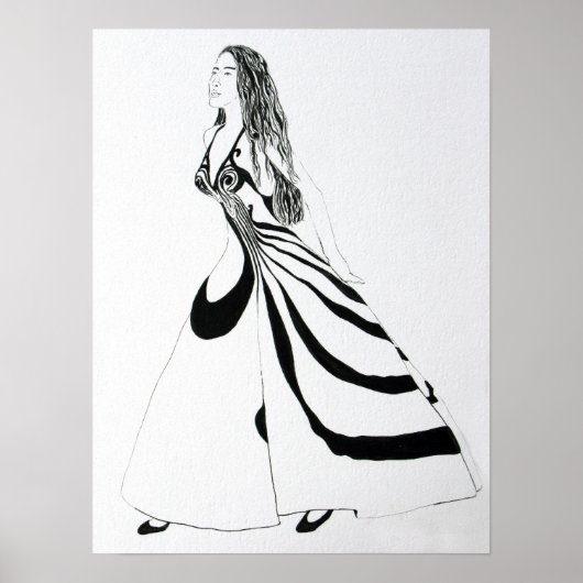 Beste dress — Poster (Voorkant)