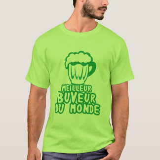 beste drinker ter wereld t-shirt