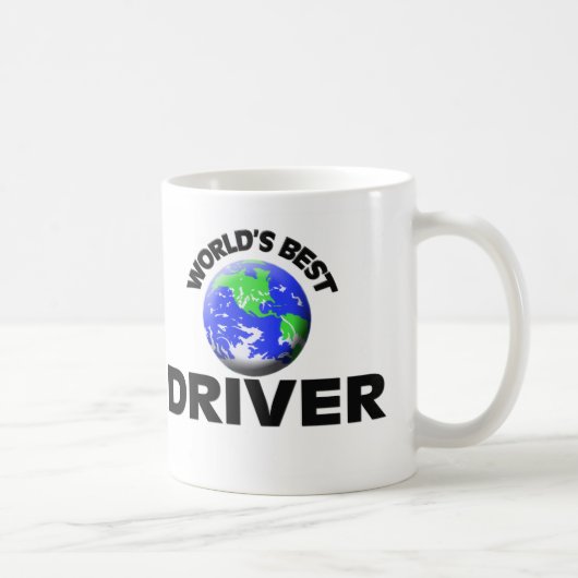 Beste driver ter wereld koffiemok (Rechts)