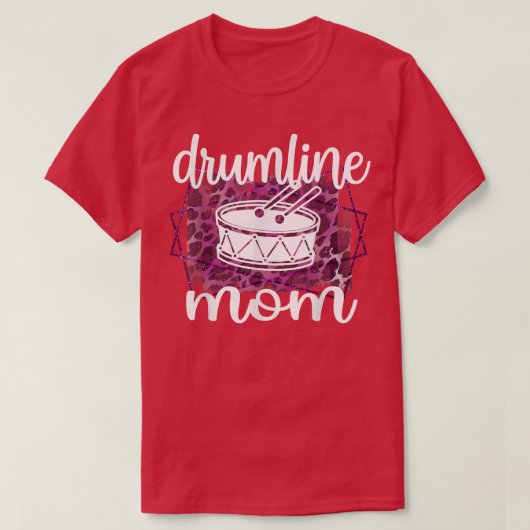 Beste Drumline mama Drumline Mama T-shirt (Design voorkant)