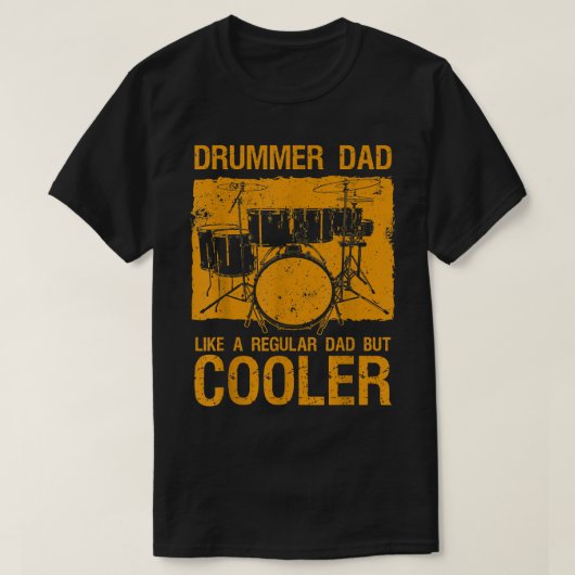 Beste drummer-papper kunst voor mannen muziek van  t-shirt (Design voorkant)