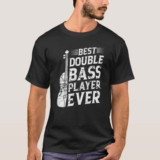 Beste dubbelbalkspeler ooit t-shirt (Voorkant)