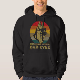 beste Duitse herder pap op dag van vader Hoodie