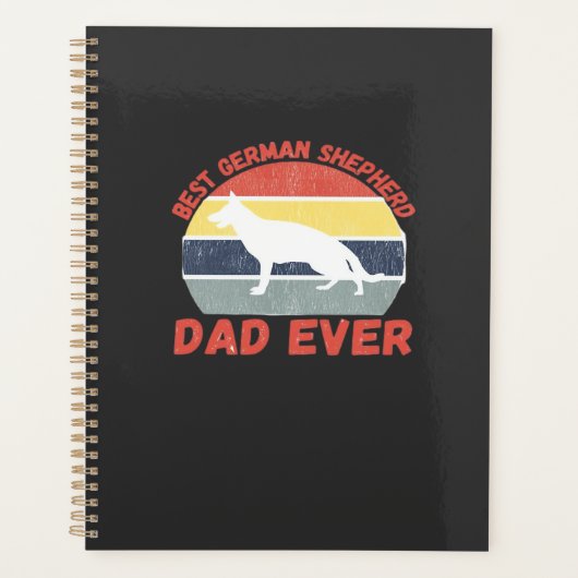 Beste Duitse Herders vader ooit citaat Grappige He Planner (Voorkant)