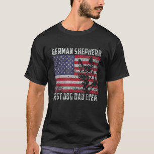 Beste Duitse Herdershond Papa Aller Tijden Amerika T-shirt