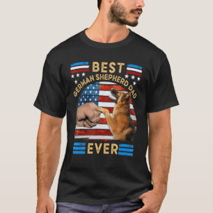 Beste Duitse Herdershond Papa Ooit Hond Vaderdag T T-shirt