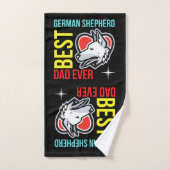 Beste Duitse herdervader ooit  Bad Handdoek (Handdoek)