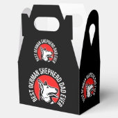 Beste Duitse herdervader ooit Bedankdoosjes (Geopend)