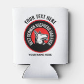 Beste Duitse herdervader ooit Blikjeskoeler (Achterkant)