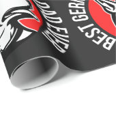 Beste Duitse herdervader ooit Cadeaupapier (Rol Hoek)