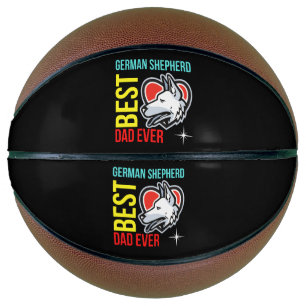 Beste Duitse herdervader ooit, hond pap Gift Basketbal
