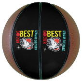 Beste Duitse herdervader ooit, hond pap Gift Basketbal (Verticaal)
