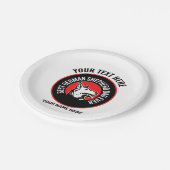 Beste Duitse herdervader ooit Papieren Bordje (Gekanteld)