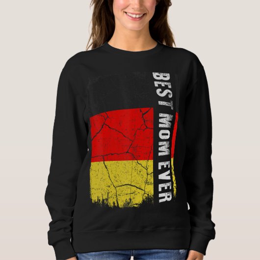 Beste Duitse mam ooit Moederdag Trui (Voorkant)