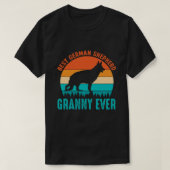 Beste Duitse Shepherd GRANNY OOIT  T-shirt (Design voorkant)